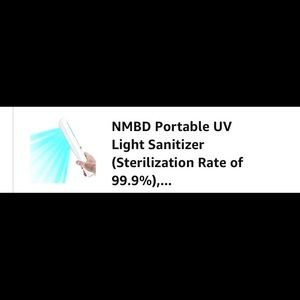 Sanitizer light. New in box.